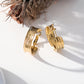 Boucles d'oreilles dorées créoles
