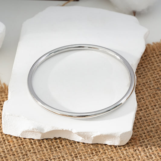 Bracelet Doré Jonc Classique Brillant 2mm