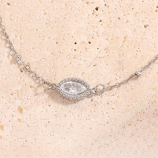 Lot de 12 Bracelets Argentés Avec Pierre Ovale Colorée Sur Coussin