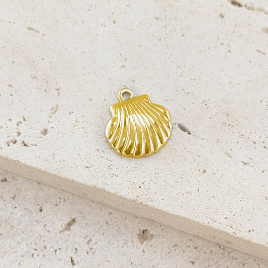 Lot de 3 Pendentifs Océan Coquillage Doré