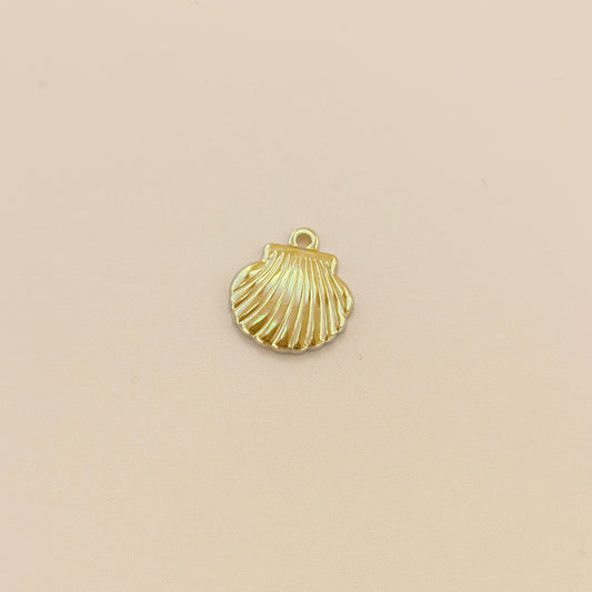 Lot de 3 Pendentifs Océan Coquillage Doré