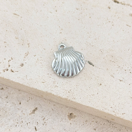 Lot de 3 Pendentifs Océan Coquillage Argenté