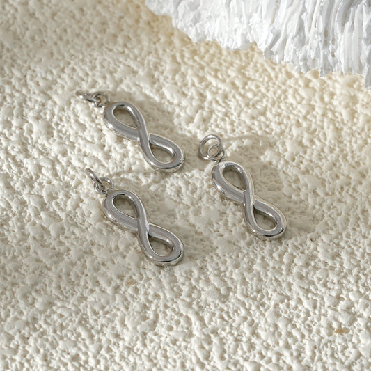 Lot de 3 Pendentifs Infini Argenté