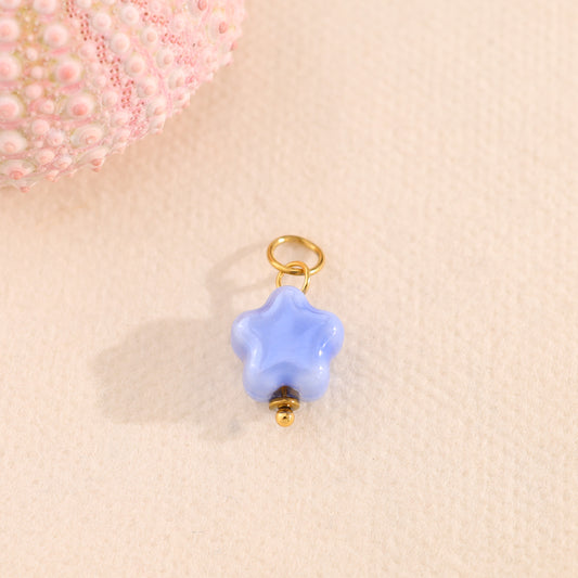 Lot de 3 pendentifs étoile bleue