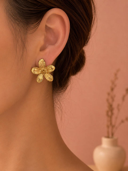 Puces fleur texturée