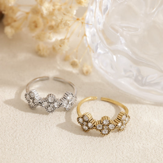 Bague chance multicolore