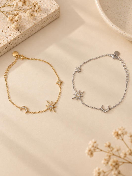 Bracelet constellation strass