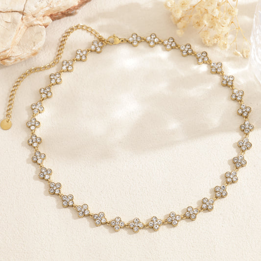 Collier chance multicolore
