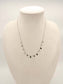 Collier mini pendentifs en forme de gouttes