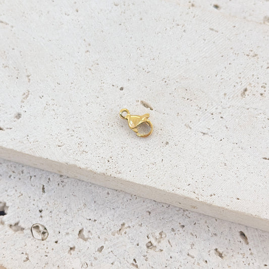 Lots de 10 Mousquetons Fermoirs Dorées