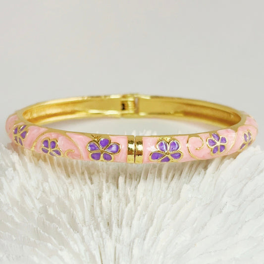 Bracelet Jonc Coloré Emaillé