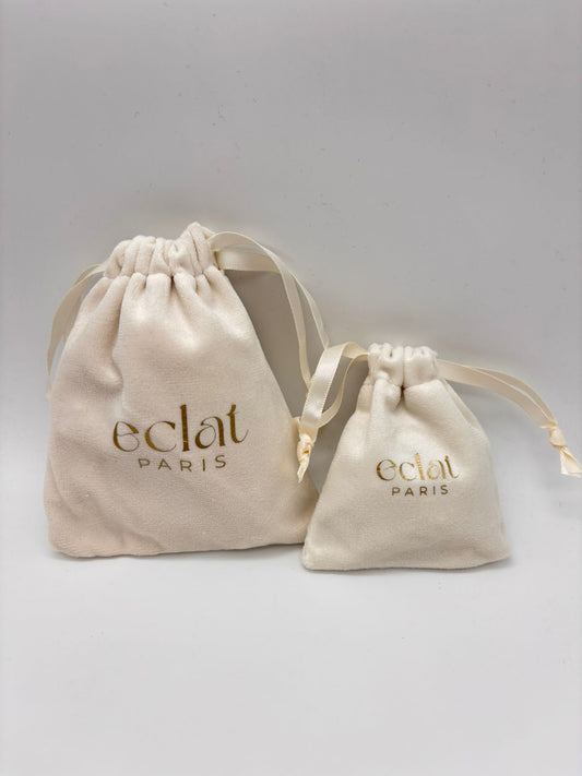 Pochon éclat beige par paquet de 10p