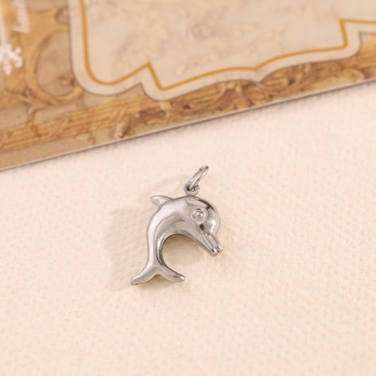 Lot de 3 Pendentifs Dauphin Argenté - Eclat Paris