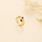 Triple lines ring with colors