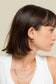 eyelash earrings