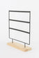 Display stand for black earrings
