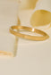 Rigid gold star bracelet