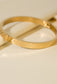 Rigid golden rectangle bracelet