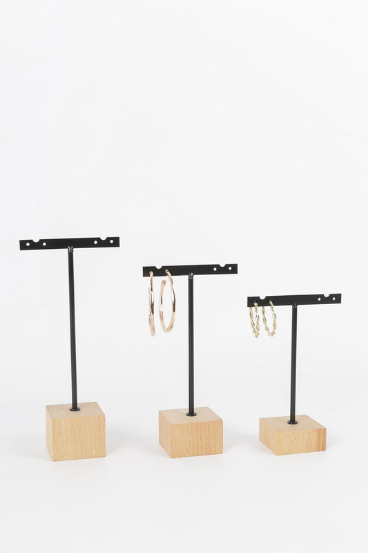 Présentoirs pour boucles d'oreilles x 3