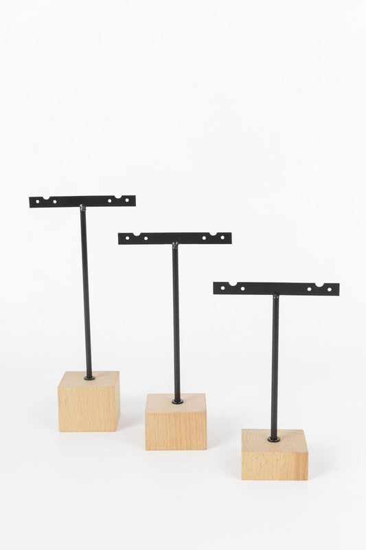 Présentoirs pour boucles d'oreilles x 3