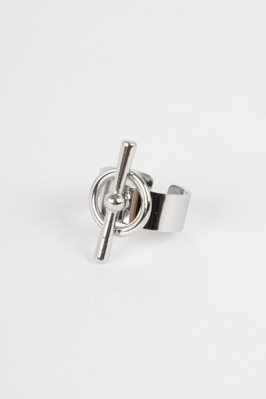 Bague ajustable argent