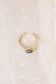 Bague perle noire