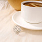 Silver triple line ring