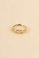 Scale silver ring