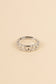 Scale silver ring