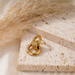 Boucles d'oreilles double cercle
