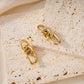 Boucle d'oreilles maillon