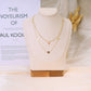 Tree of life double chain necklace