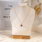 Star Stone Pendant Necklace