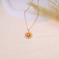 sun pendant necklace
