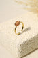 Bague pierre rose