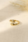 Golden hands ring