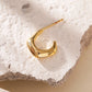 Original golden mini hoop earrings