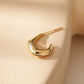 Original golden mini hoop earrings