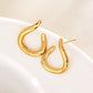 Flame earrings