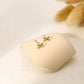 cross stud earrings