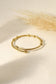 Adjustable bangle bracelet with 6 balls