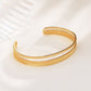 Space bangle/cuff bracelet