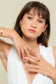 Oval multi circle ring