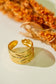 Bague feuille