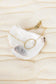 Bracelet cercle avec perle blanche