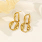 Double Circle Earring