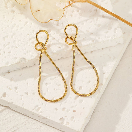 Boucle d'oreilles noeud