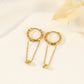 Boucle d'oreilles boule