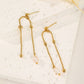 Boucle d'oreilles perles