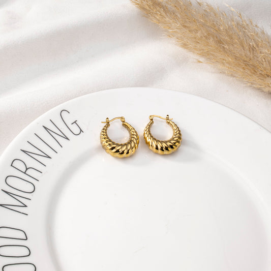 Boucles d'oreilles croissant